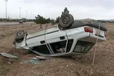 ببینید/ واژگونی فاجعه‌بار یک خودرو پراید در حسن‌رود