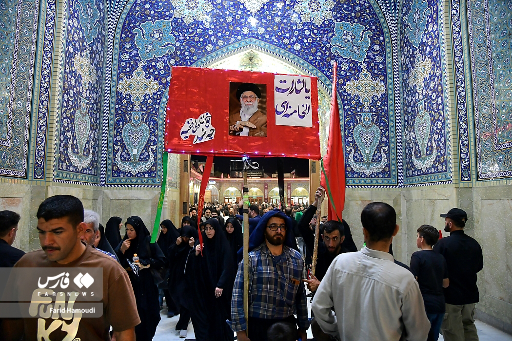 تصاویر: حرم حضرت معصومه در آستانه تشییع رهبر شهید
