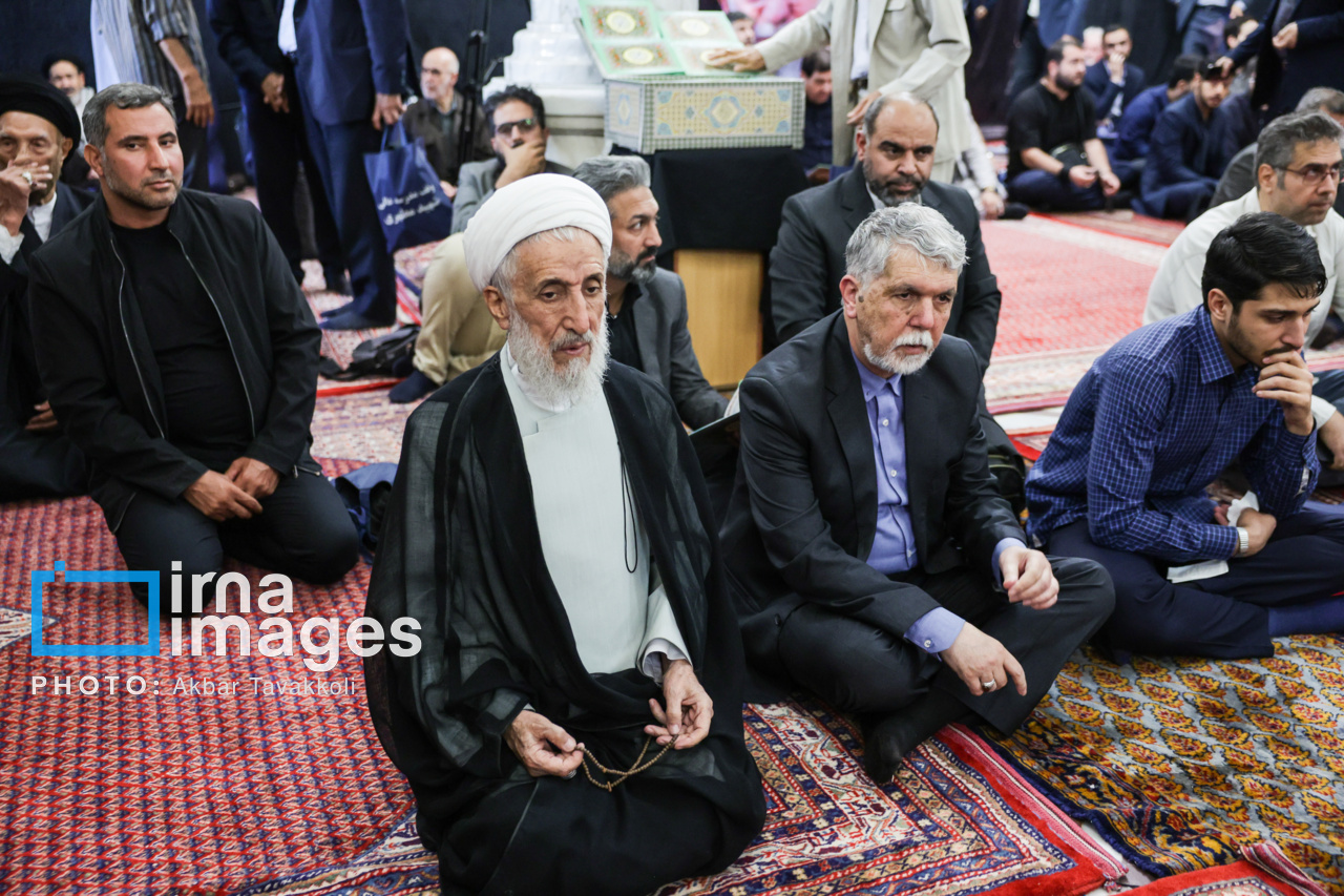 تصاویر: مراسم بزرگداشت آیت‌الله شبیری زنجانی