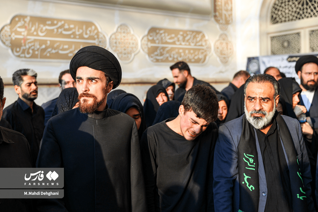 تصاویر: تشییع پیکر مادر همسر سید حسن خمینی