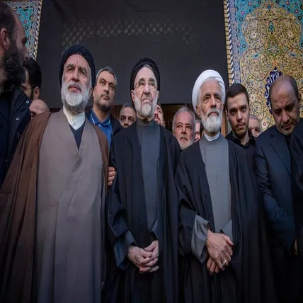تصاویر: تشییع پیکر آیت الله سید مهدی امام جمارانی