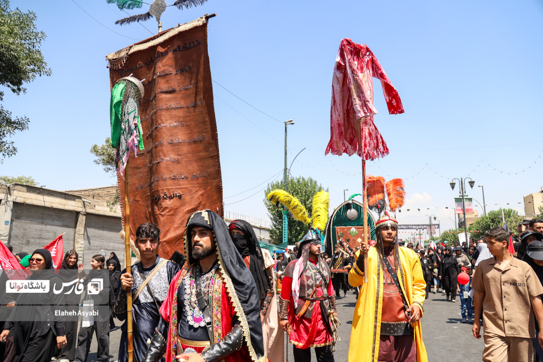 تصاویر: مراسم پیاده‌روی جاماندگان اربعین حسینی در تهران