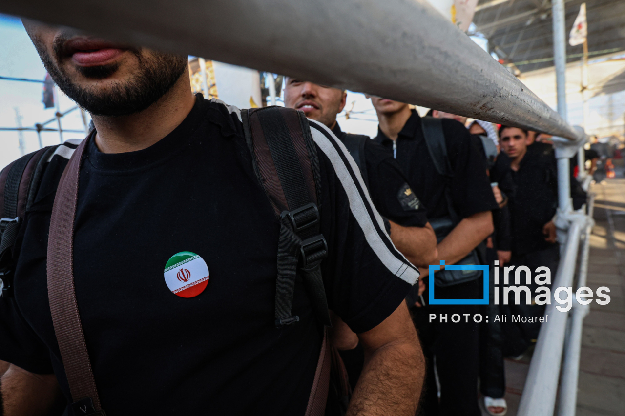 تصاویر: تردد زائران اربعین در پایانه مرزی چذابه