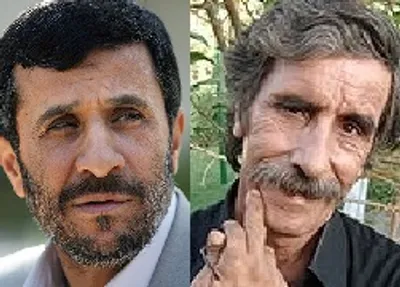 رفع‌ مشکل ممنوع الکاری بازیگر شبیه احمدی‌نژاد در دیدارش با رییس جمهور