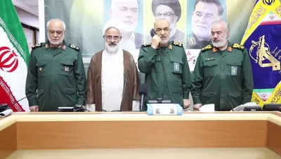 ببینید/ لحظه اعلام رمز عملیات وعده صادق ۲ و گفت‌و‌گوی تلفنی با رئیس جمهور