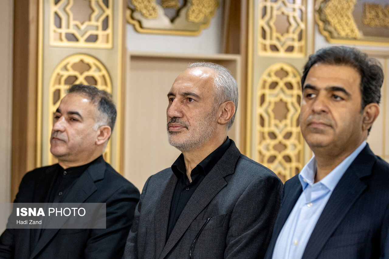 تصاویر: مراسم یادبود مادر رییس سازمان برنامه و بودجه
