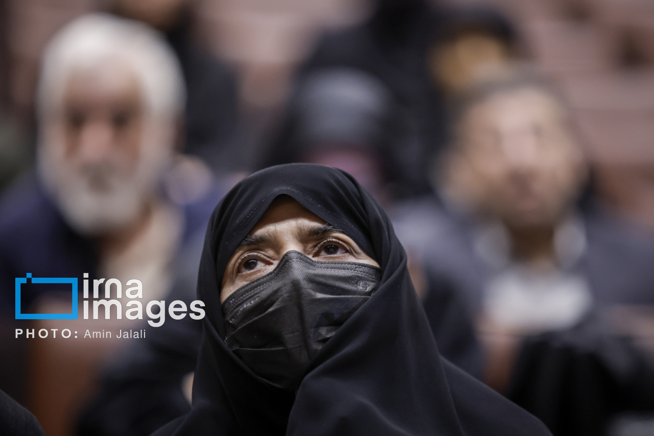 تصاویر: مراسم یادبود شهید «علی لاریجانی»