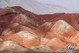 تصاویر/ کوه‌های رنگی زیبا در زنجان و آذربایجان شرقی