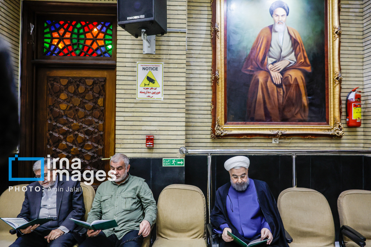 تصاویر: مراسم ختم خواهر عراقچی، وزیر خارجه