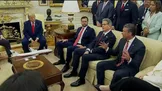 ادعای تکراری وزیر جنگ آمریکا: به ایران فرصت مذاکره داده شد تا نشان دهد که در تنگه هرمز منطقی عمل می‌کند اما اگر قرار است به کشتی‌های تجاری شلیک کنند، ما همانطور که رئیس جمهور گفت، آنها را ۱۰ برابر شدیدتر هدف قرار خواهیم داد