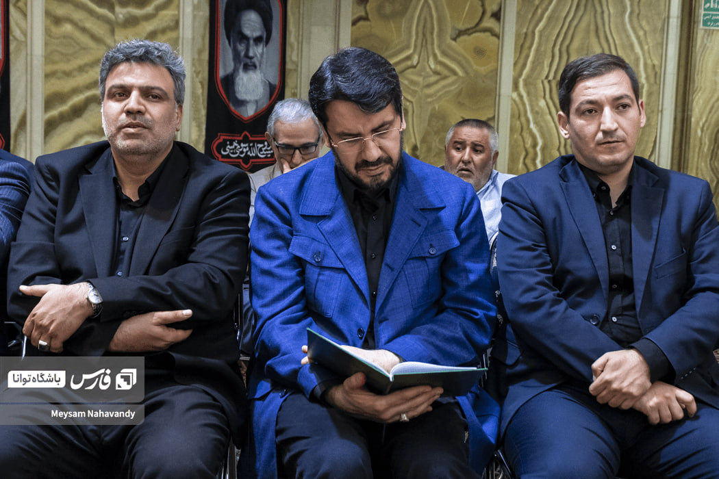 تصاویر: مراسم ختم همسر محمد علی زلفی‌گل