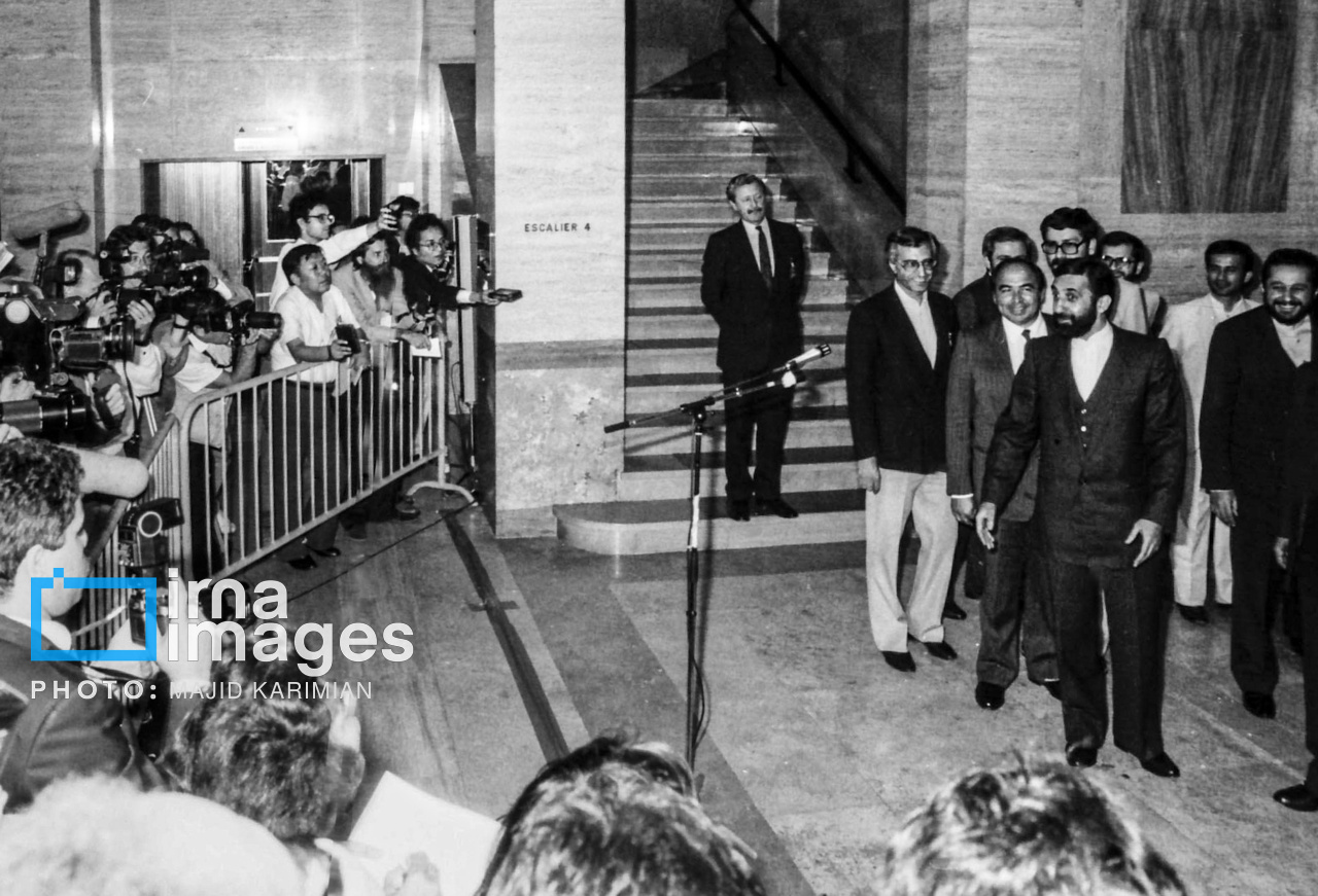تصاویر: مذاکرات ایران و عراق پس از پذیرش قطعنامه ۵۹۸ - سال ۱۳۶۷