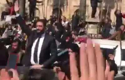 ببینید/ تصاویری از سفر الجولانی به بندر لاذقیه