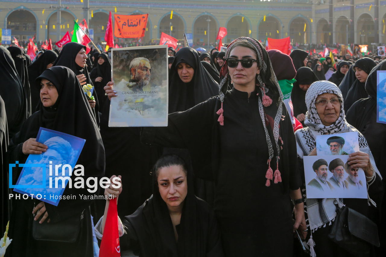 تصاویر: نخستین روز مراسم وداع با رهبر شهید انقلاب