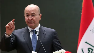 رئیس‌جمهور عراق: ترامپ از بغداد اجازه نگرفته که از اینجا مراقب ایران باشد / نیروهای آمریکایی بر اساس توافق، در عراق حضور دارند؛ مأموریت آنها مبارزه با تروریسم است