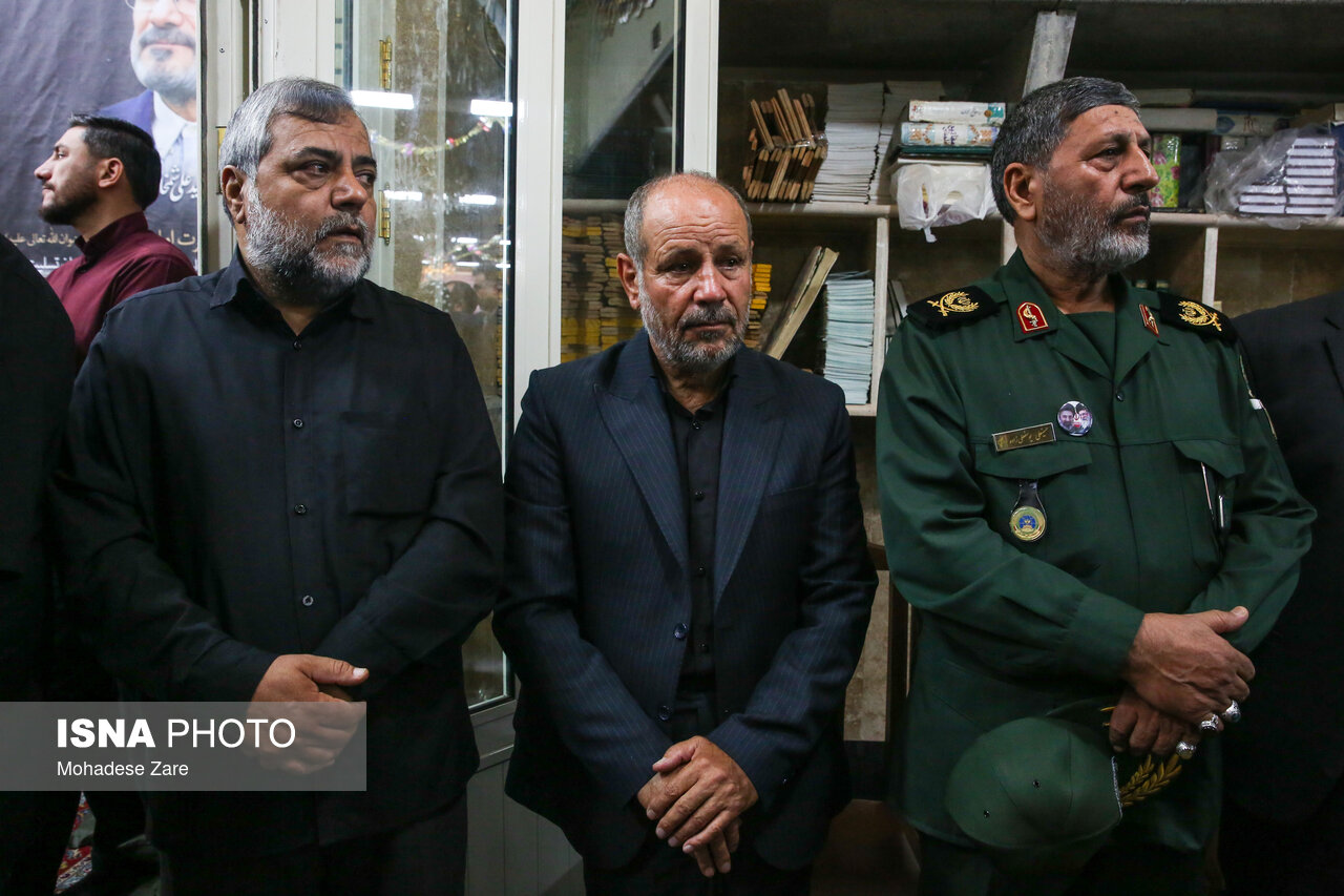 تصاویر: تشییع پیکر مطهر سردار شهید «حسین ظریفی»، فرمانده قرارگاه سجاد سراوان در مشهد
