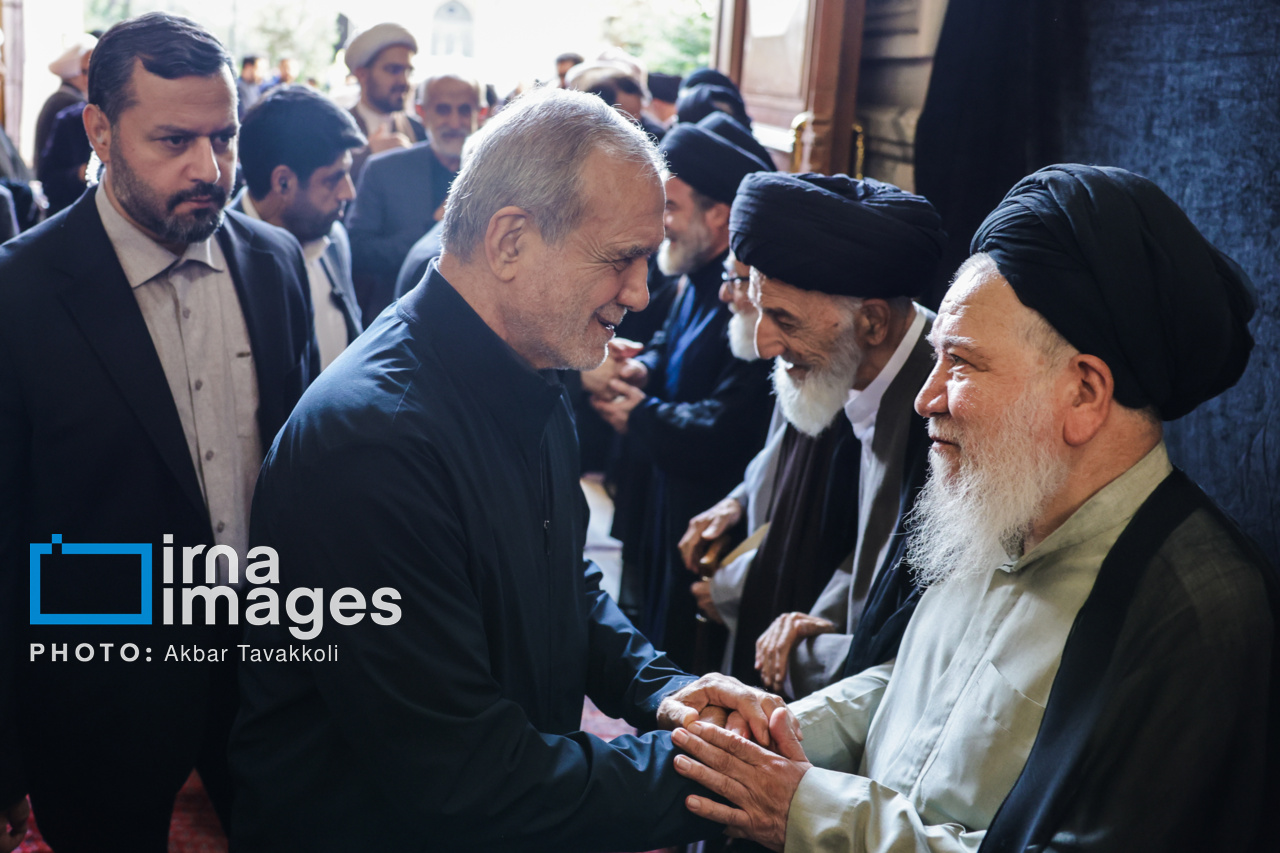 تصاویر: مراسم بزرگداشت آیت‌الله شبیری زنجانی