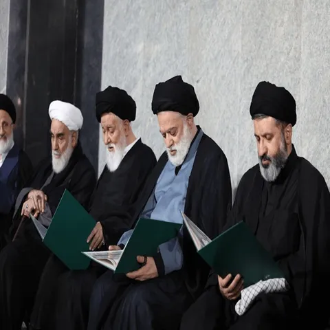 تصاویر: فرزندان رهبر شهید انقلاب در مراسم بزرگداشت مشهد