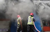 مهار آتش‌سوزی نیروگاه تبریز / دو نفر مصدوم شدند