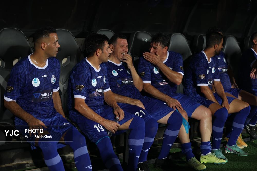 تصاویر: دربی پیشکسوتان استقلال و پرسپولیس در کیش