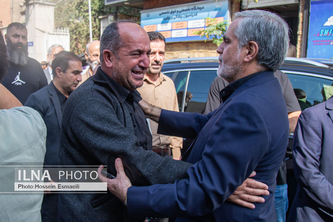 تصاویر: تشییع پیکر زنده یاد «احمد ناطق نوری»