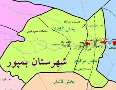 پلیس: ۴ نفر از کارکنان انتظامی شهرستان بمپور در یک حادثه‌ به شهادت رسیدند