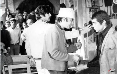 عکس/پشت صحنه فیلم بهروز وثوقی
