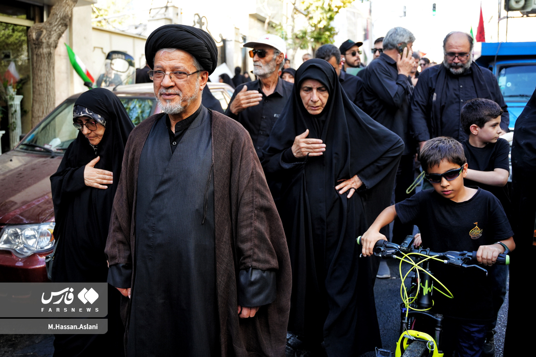 تصاویر: تشییع پیکر شهید «مصباح‌الهدی باقری‌کنی»، داماد رهبر شهید انقلاب