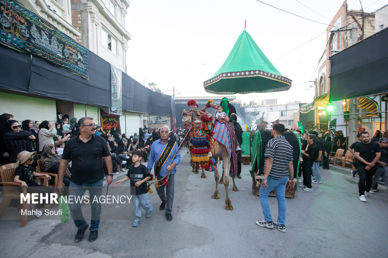 تصاویر: آیین سنتی چاووشی‌خوانی محرم در فیجان اراک