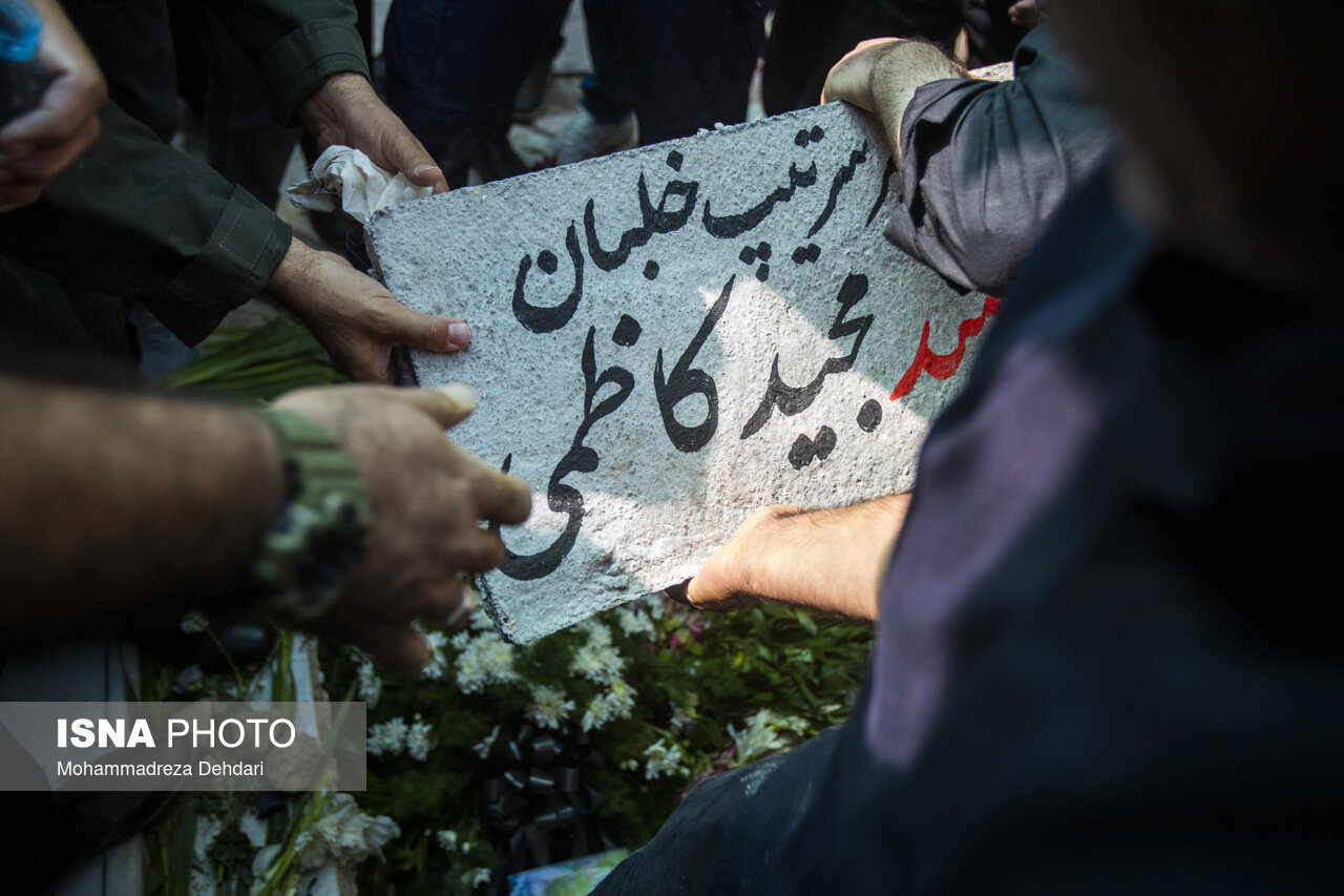 تصاویر: مراسم تشییع پیکر مطهر امیر سرتیپ خلبان مجید کاظمی - شیراز