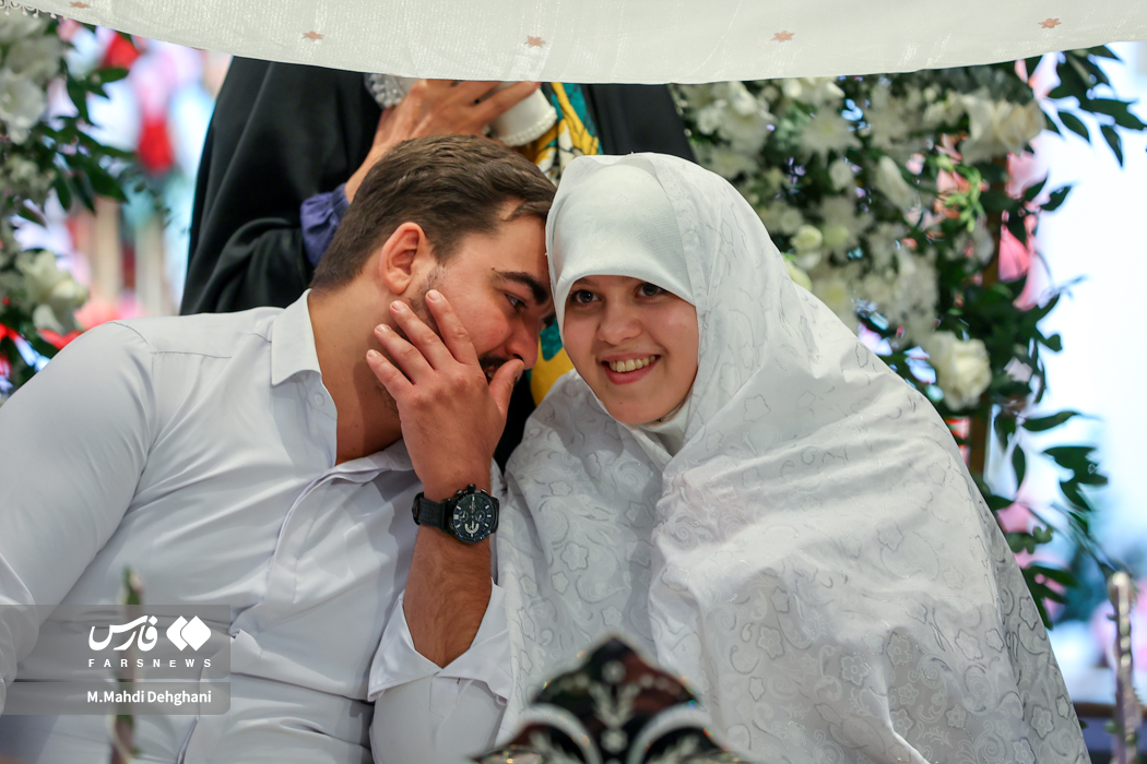 تصاویر: جشن ازدواج ۱۱۰ زوج تهرانی