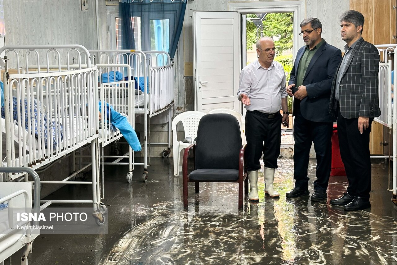 تصاویر: خسارات ناشی از بارندگی شدید و طوفان در بابل
