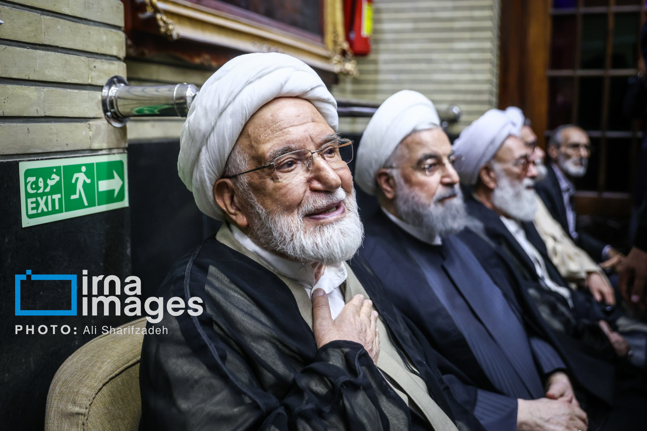 تصاویر: مراسم ختم «احمد ناطق نوری»