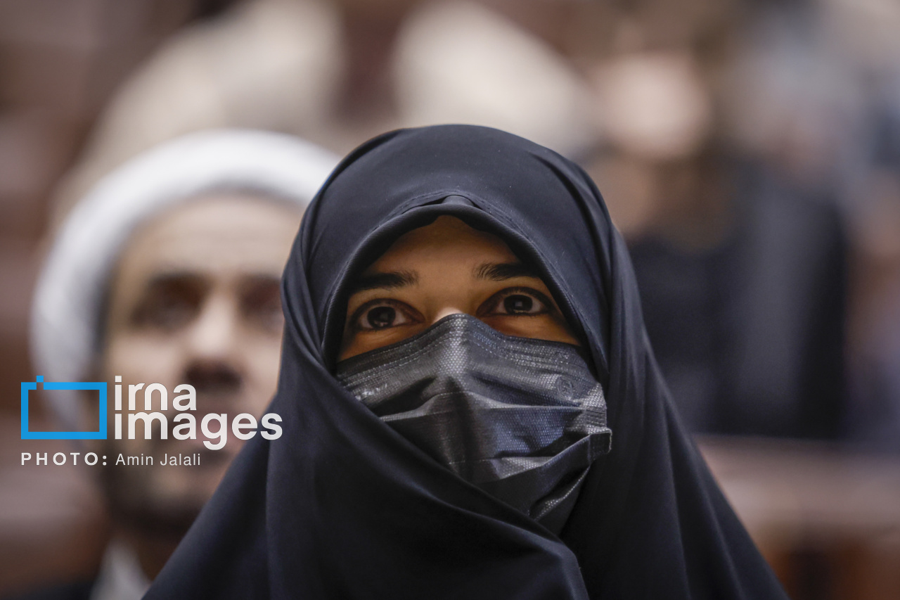 تصاویر: مراسم یادبود شهید «علی لاریجانی»