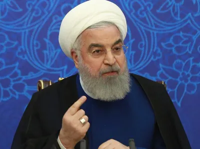 روحانی: مردم اگر به خاطر کمبودها و مشکلات کشور، می‌خواهند لعن و نفرین کنند، آدرسش کاخ سفید است؛ کسی آدرس اشتباه ندهد / درباره اجرای نظارت ویژه در تهران، هفته بعد تصمیم گیری می‌کنیم؛ اگر فردی ماسک ندارد، نباید به وی خدمات داده شود / برای تشخیص اینکه چه کسی در خیابان و پیاده‌رو ماسک ندارد، ابزار شناسایی داریم