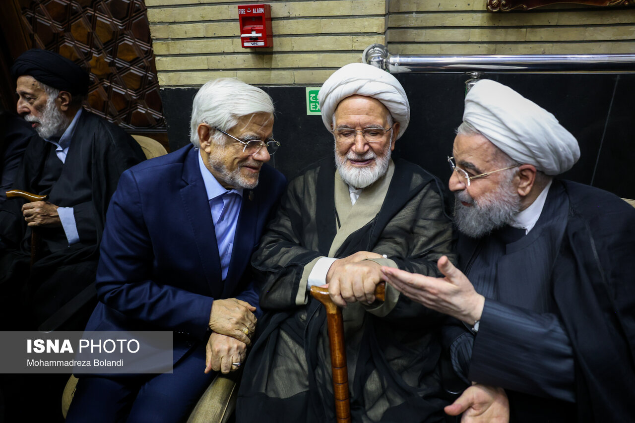تصاویر: مراسم ختم «احمد ناطق نوری»