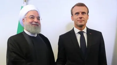 گفتگوی تلفنی روحانی و مکرون