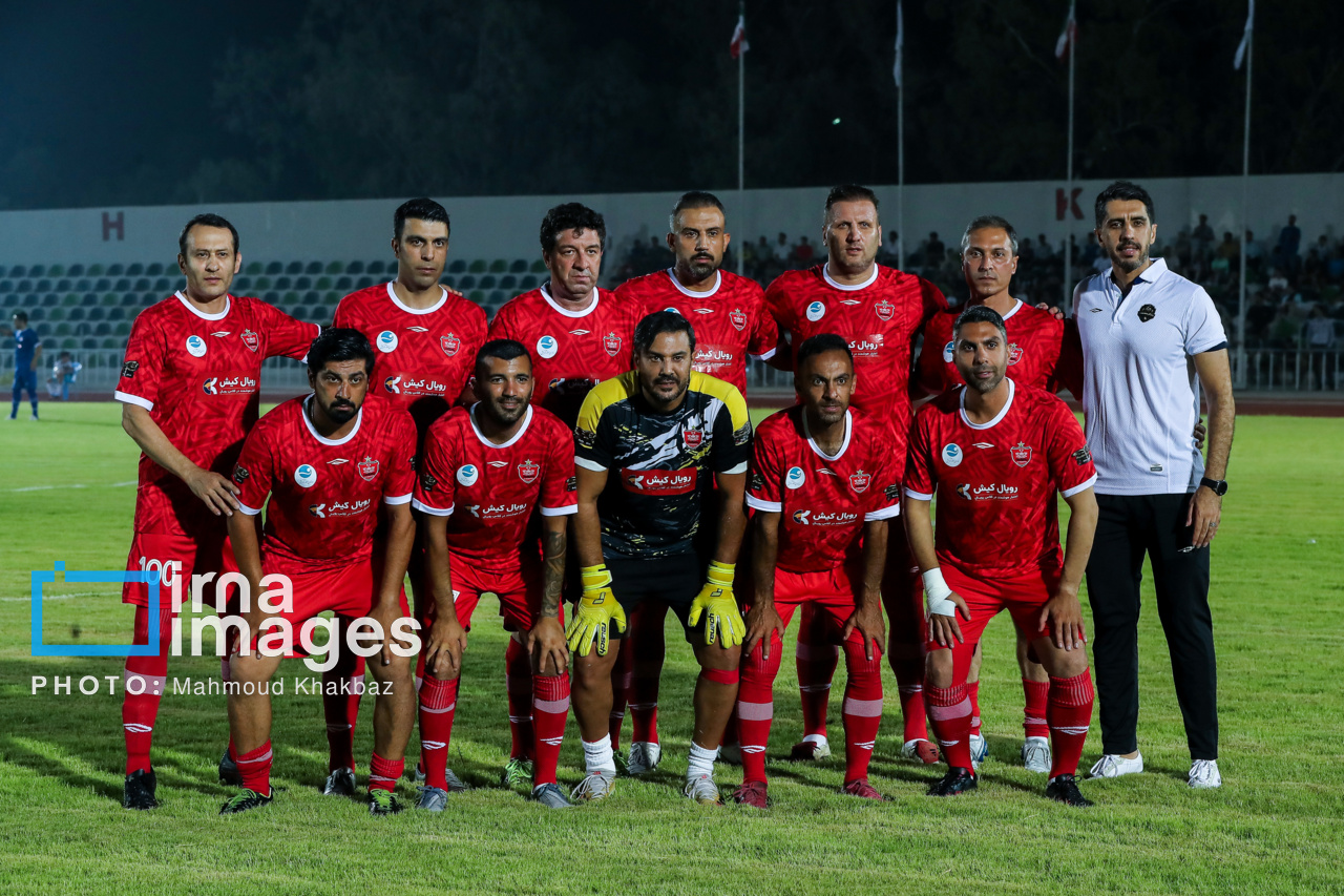 تصاویر: دربی پیشکسوتان استقلال و پرسپولیس در کیش