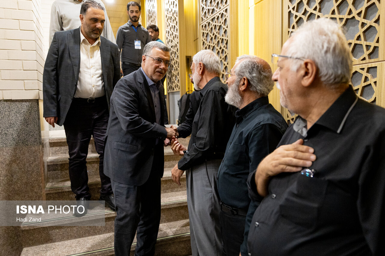 تصاویر: مراسم یادبود ابوالقاسم قاسم‌زاده