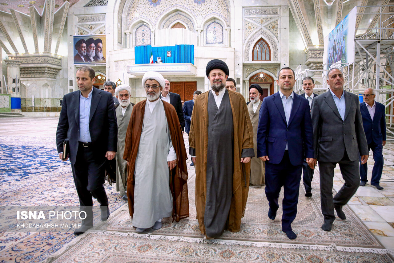تصاویر: مراسم اختتامیه پنجمین جشنواره ملی «اتفاق» در حرم امام خمینی (ره)