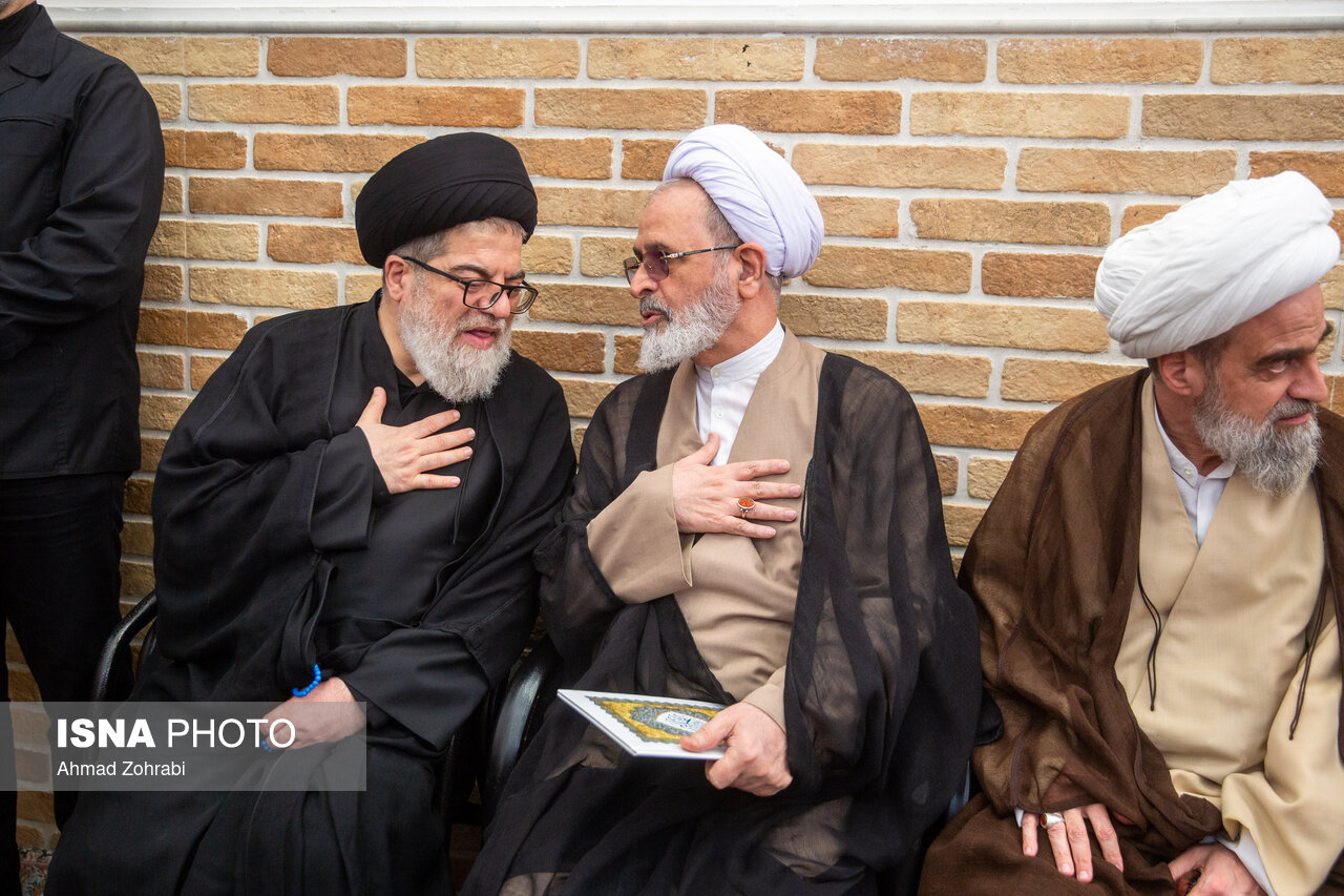 تصاویر: مراسم وداع با پیکر آیت‌الله «شبیری زنجانی»