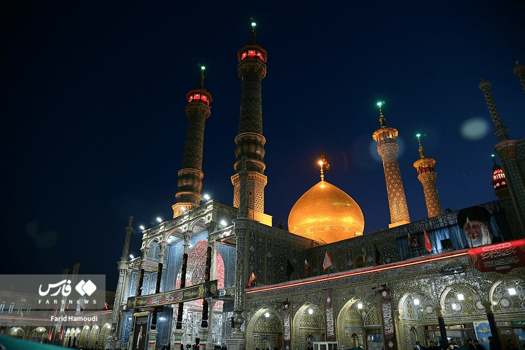 تصاویر: حرم حضرت معصومه در آستانه تشییع رهبر شهید