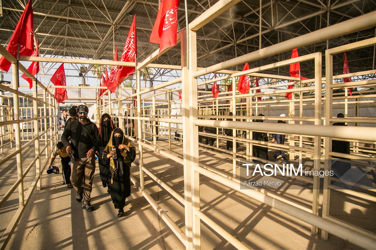تصاویر: بازگشت زوار اربعین حسینی
