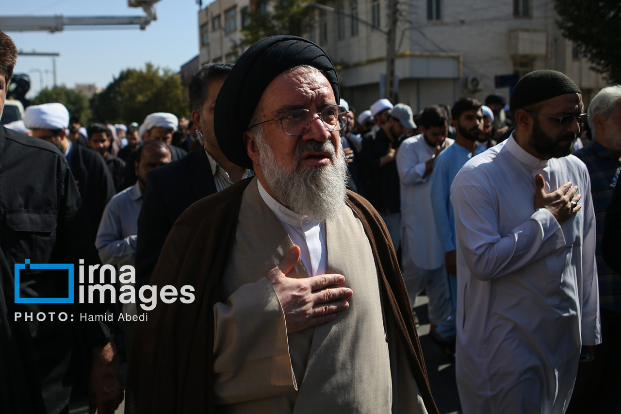 تصاویر: تشییع پیکر آیت الله سید موسی شبیری زنجانی - قم