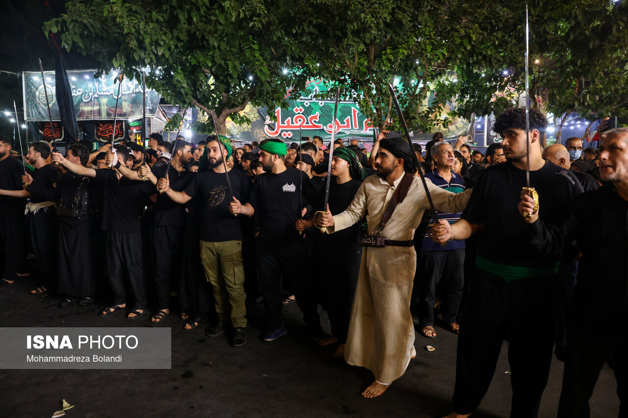 تصاویر: آئین مشعل‌گردانی در دولت‌آباد شهرری