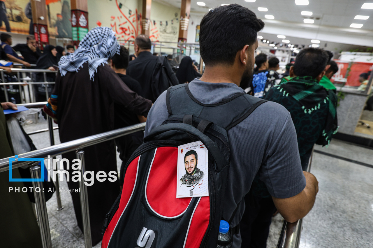 تصاویر: تردد زائران اربعین در پایانه مرزی چذابه
