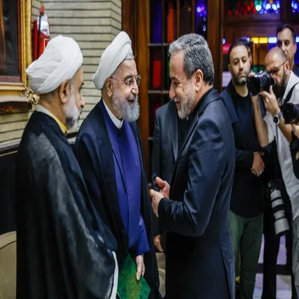 تصاویر: مراسم ختم خواهر عراقچی، وزیر خارجه