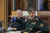 سردار رادان: ما ۱۴ بند را در [یادداشت تفاهم] به دشمن تحمیل کردیم و دست برتر داشته‌ایم/ جنگ تحمیلی سوم هنوز تمام نشده و دشمن از ما دست برنداشته/ دشمن به دنبال ایجاد آشوب در کشور است و بهانه‌ها در حوزه معیشتی، بنزین، اقتصاد و بیکاری زیاد است/ باید در ارتباط با مردم دلی‌تر، عمیق‌تر و صمیمی‌تر باشیم