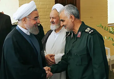 نامه سرلشکر سلیمانی به روحانی: بیانات ارزشمندتان نسبت به رژیم صهیونیستی مایه افتخار است؛ دست شما را برای ایراد این سخنان حکیمانه می‌بوسم / این همان دکتر روحانی است که می‌شناختیم