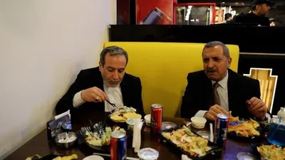 ببینید / غافلگیری عراقچی سر میز شام در دمشق